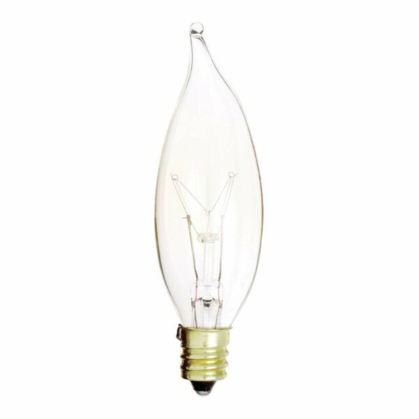 Supershine 15W CA9 Incandescent Bulb 100 Lumens , 10PK SU2740863